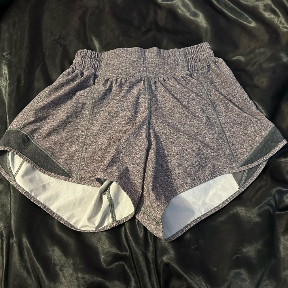 Heather Gray Women's Lululemon Athletic Shorts